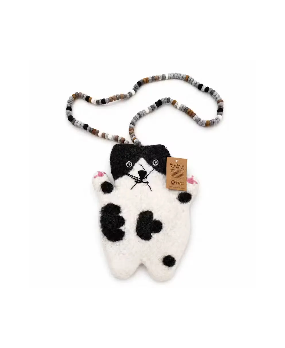Bolso de Fieltro Gato Stacy y Whitney | Jessimística