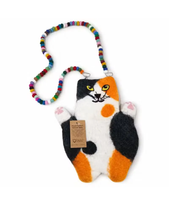 Bolso de Fieltro Gato Stacy y Whitney | Jessimística