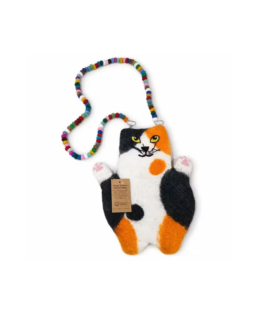 Bolso de Fieltro Gato Stacy y Whitney | Jessimística