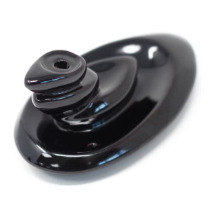 Quemador en cascada de guijarros para conos de flujo inverso.