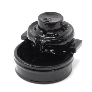 Quemador incienso cascada zen circular