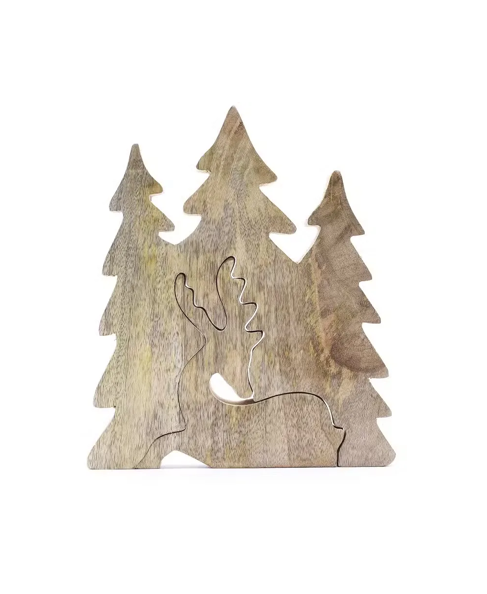 Kopie von Kopie von Cuenco de Madera Hoja del Bosque - Esmalte Verde