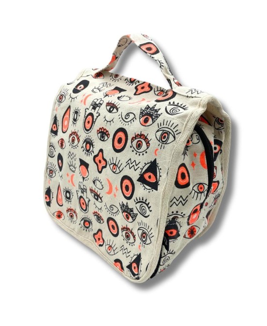 Bolsa Organizadora Ojos Místicos de Algodón