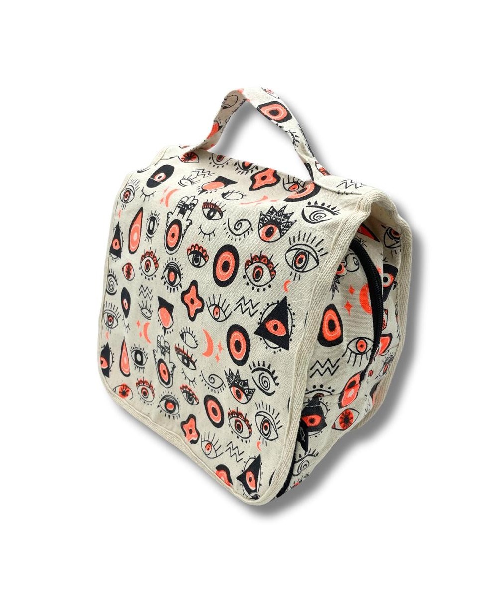 Bolsa Organizadora Ojos Místicos de Algodón