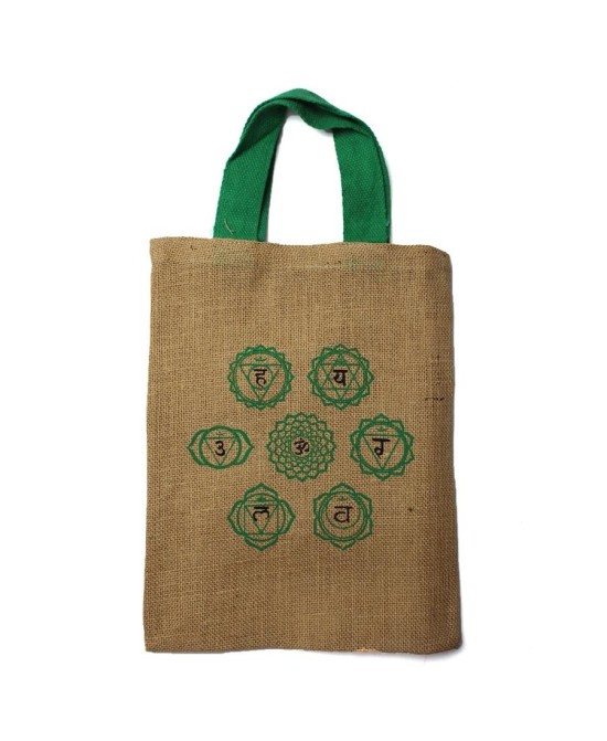 Bolsa de yute ecológica mística