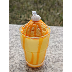 Vela artesanal Sorbete de Naranja | Hecha a mano Jessimística