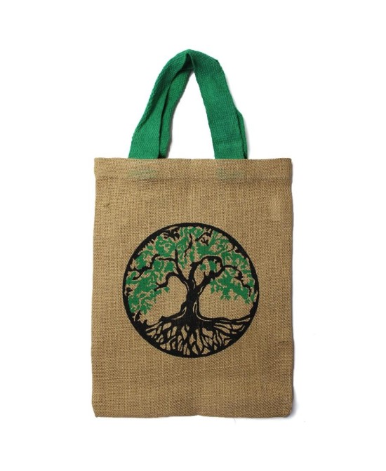 Bolsa de yute ecológica mística