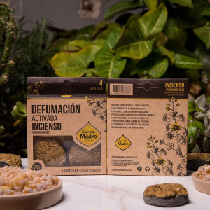 Incienso en pastillas eco artesanales varios aromas disponibles.