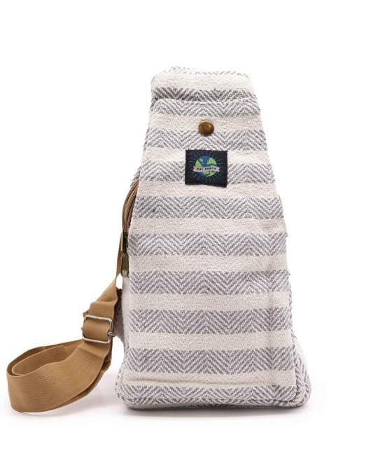 Mochila Cruzada Nomad Spirit de algodón natural