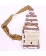 Mochila Cruzada Nomad Spirit de algodón natural