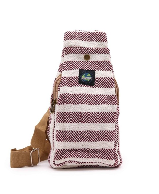 Mochila Cruzada Nomad Spirit de algodón natural