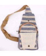 Mochila Cruzada Nomad Spirit de algodón natural