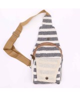 Mochila Cruzada Nomad Spirit de algodón natural