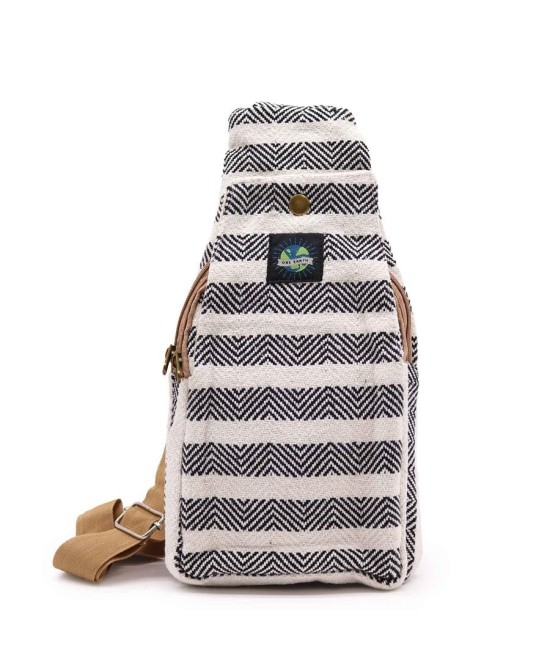Mochila Cruzada Nomad Spirit de algodón natural
