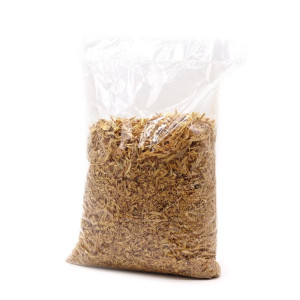 Bolsa con virutas de palo santo natural en madera para aromatizar espacios.