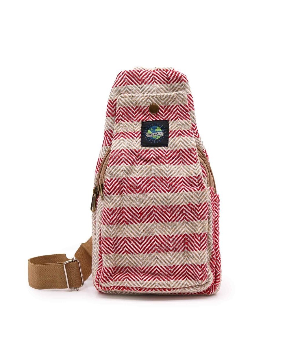 Mochila Cruzada Nomad Spirit de algodón natural