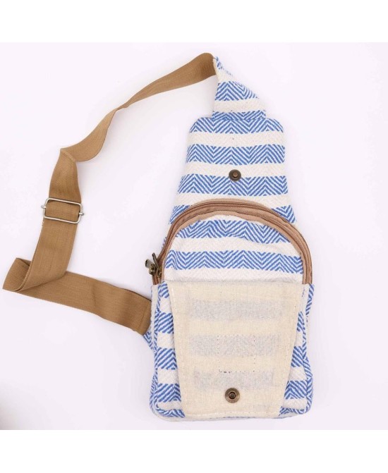 Mochila Cruzada Nomad Spirit de algodón natural