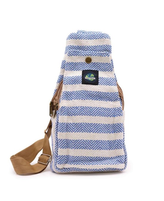 Mochila Cruzada Nomad Spirit de algodón natural