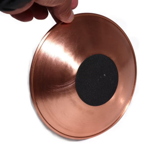 Plato de cobre flor de la vida incienso