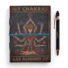 Cuaderno de cuero Chakras en Equilibrio