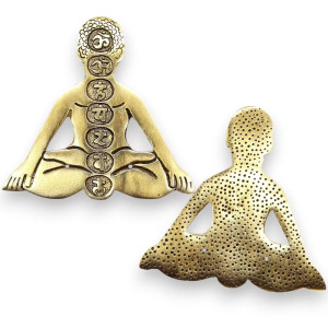 Soporte de incienso chakras para meditación