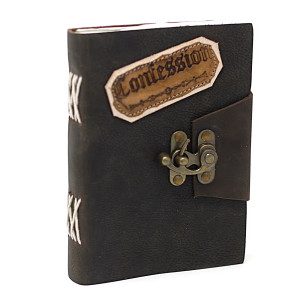 Cuaderno ecológico de cuero para escritura consciente