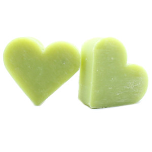 Pack de 10 jabones corazones aromáticos