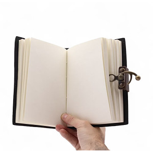 Diario ecológico de cuero para sueños e inspiración