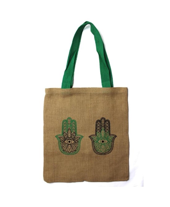 Bolsa ecológica símbolos boho