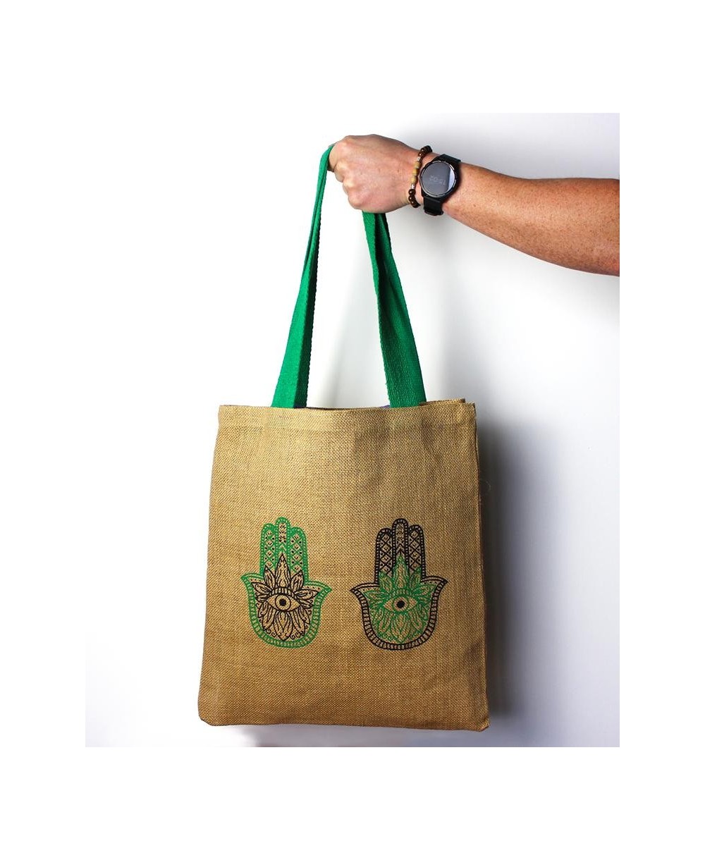 Bolsa ecológica símbolos boho