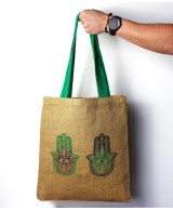 Bolsa ecológica símbolos boho