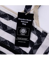 Bolso Tote Grande con Diseño Artesanal