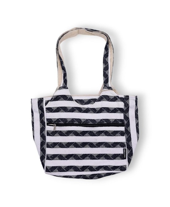 Bolso Tote Grande con Diseño Artesanal