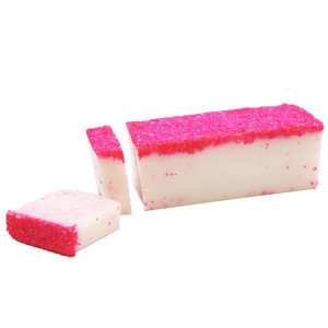 Barras de jabón artesanal disponibles en diferentes aromas y acabados decorativos hechas a mano.