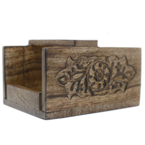 Cortador de jabón madera de mango artesanal