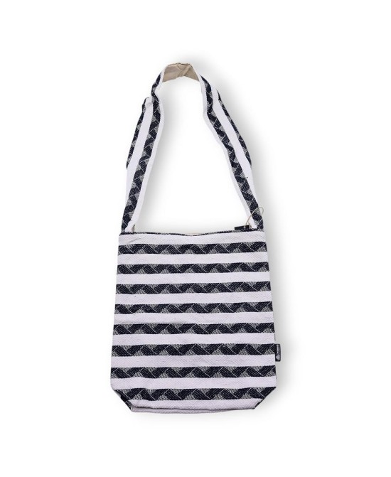 Bolso Bandolera Artesanal con Cremallera