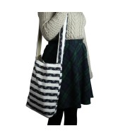 Bolso Bandolera Artesanal con Cremallera