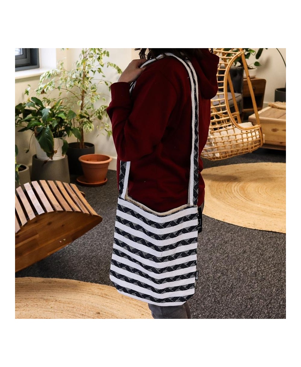 Bolso Bandolera Artesanal con Cremallera