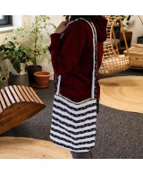 Bolso Bandolera Artesanal con Cremallera