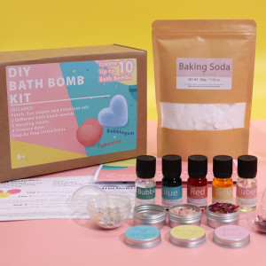 Kit para hacer bombas de baño niños