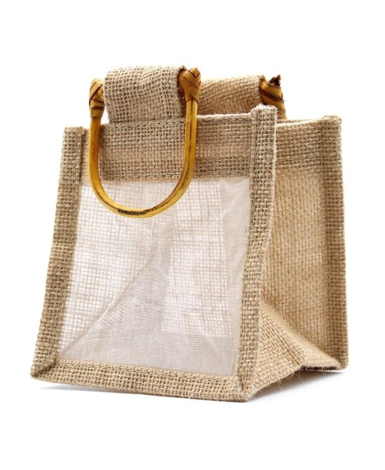 Bolsa de regalo de yute ecológica