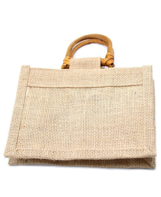 Bolsa de regalo de yute ecológica