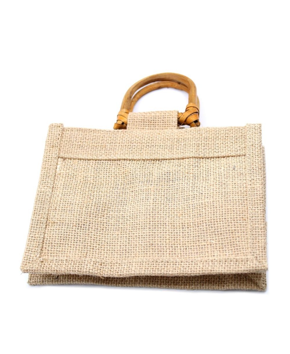 Bolsa de regalo de yute ecológica