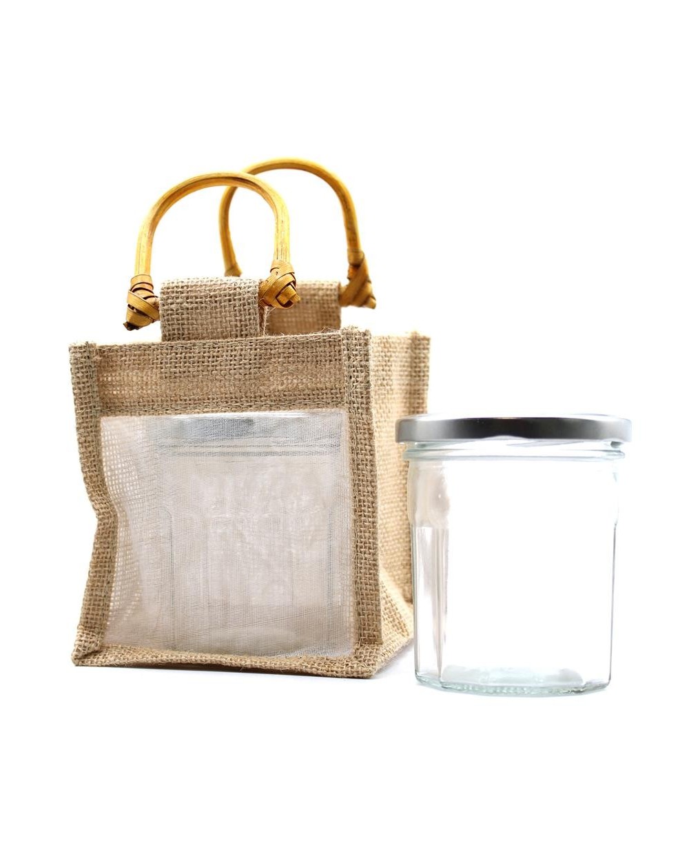 Bolsa de regalo de yute ecológica