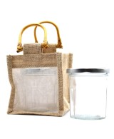 Bolsa de regalo de yute ecológica