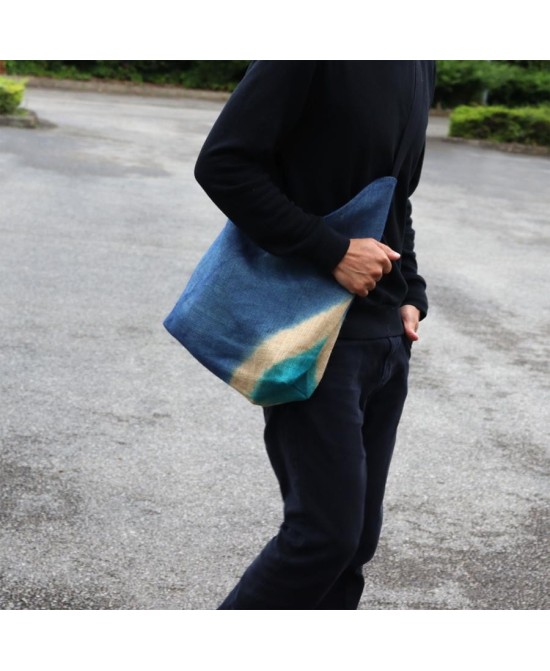 Bolso Natural Artesanal Degradado