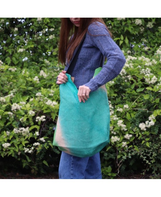 Bolso Natural Artesanal Degradado