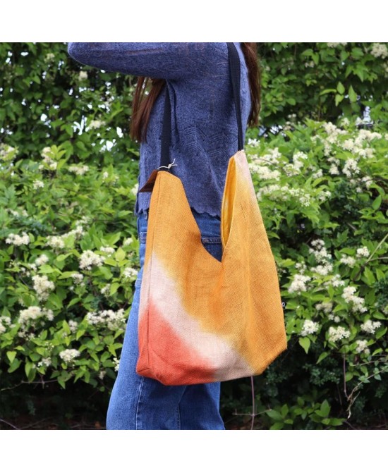Bolso Natural Artesanal Degradado
