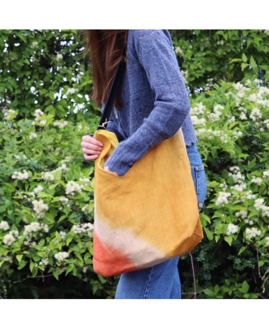 Bolso Natural Artesanal Degradado