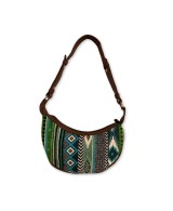 Bolso Boho Artesanal con Diseños Geométricos